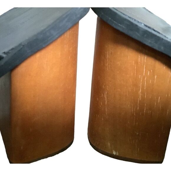 Nordstrom TREASURE & BOND Aleeya Block Heeled Slide Sandals 11 Leather Mules - Picture 7 of 9